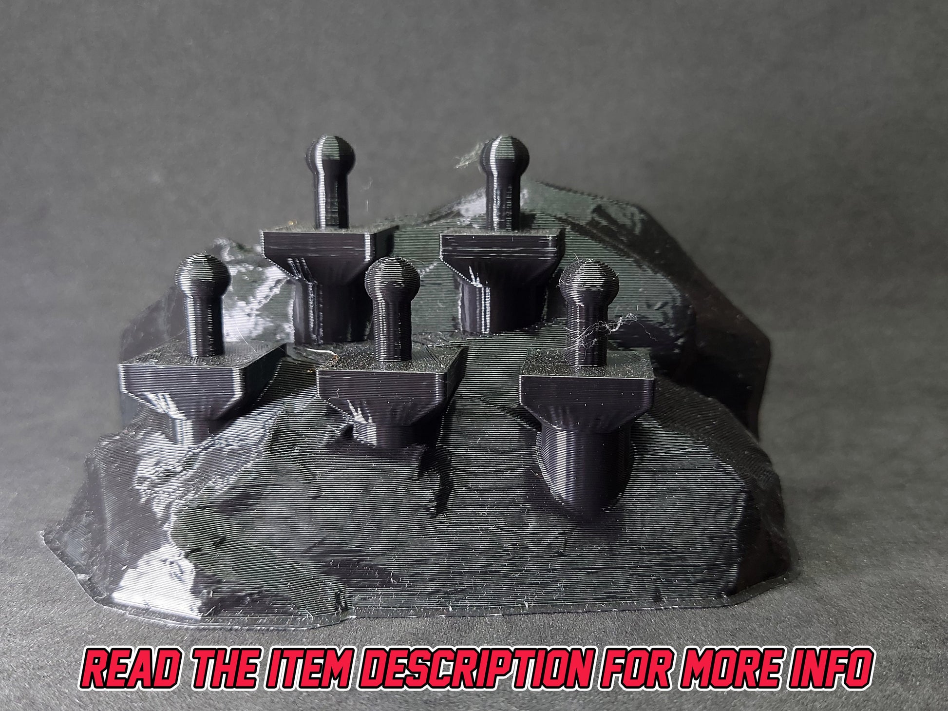 Lightning Collection Helmet Rock Stand | Lightning Collection Accesory | 3D Printed