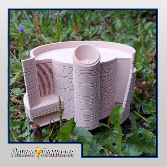 Mighty Morphin Power Rangers Command Center / House of the Book - 3D Printed Diorama piece