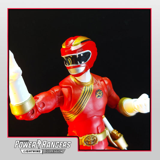 Red Wild Force Helmet | Lightning Collection Accesory | 3D Printed