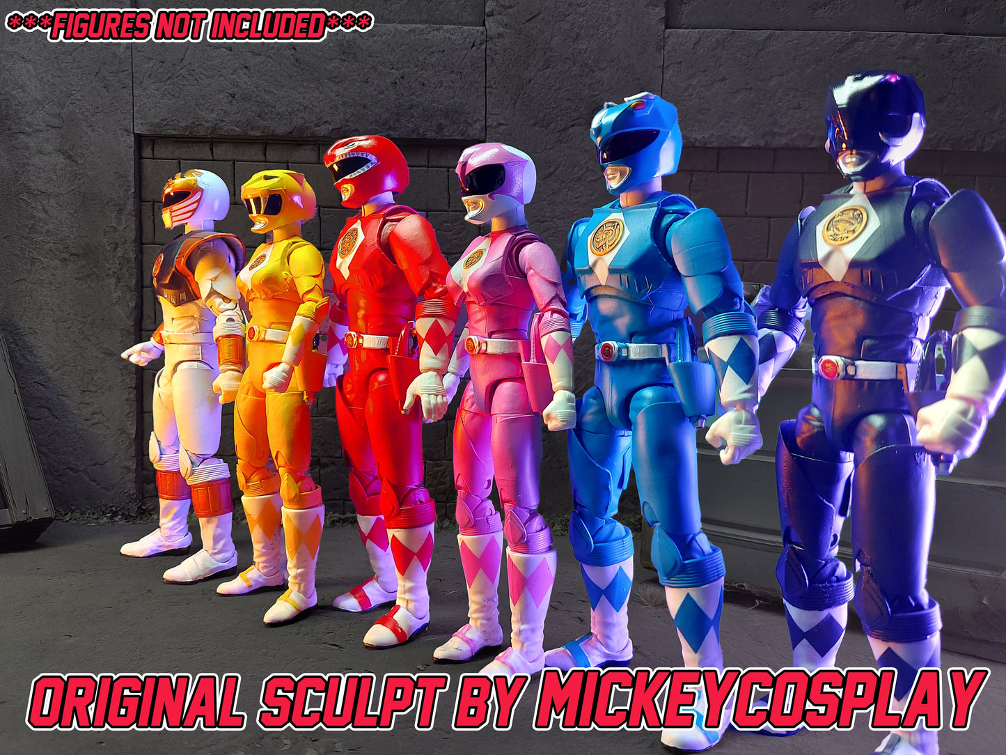 Mighty Morphin Power Rangers The Movie 1995 | Black Ranger | Lightning Collection Conversion Kit
