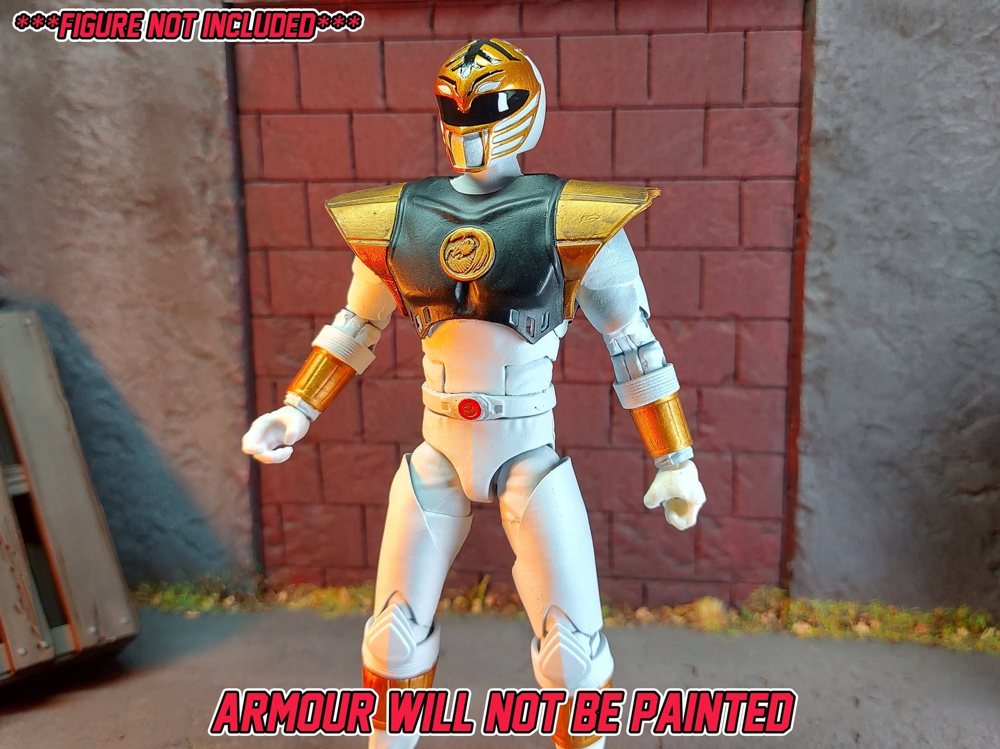 Mighty Morphin Power Rangers The Movie 1995 | White Ranger | Lightning Collection Conversion Kit
