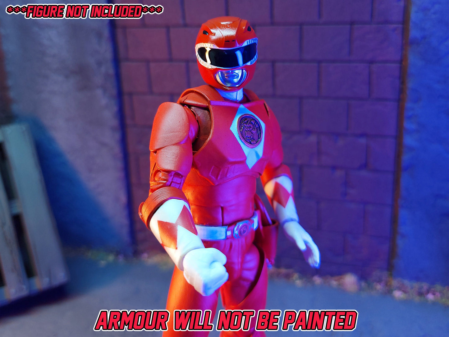 Mighty Morphin Power Rangers The Movie 1995 | Red Ranger | Lightning Collection Conversion Kit
