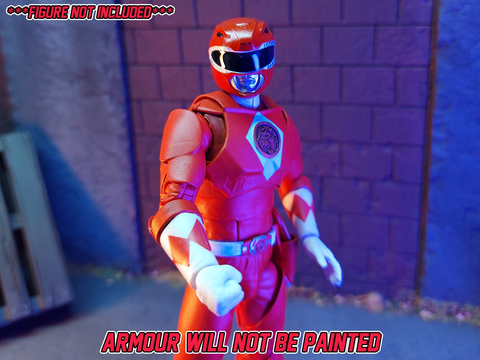 Mighty Morphin Power Rangers The Movie 1995 | Red Ranger | Lightning Collection Conversion Kit