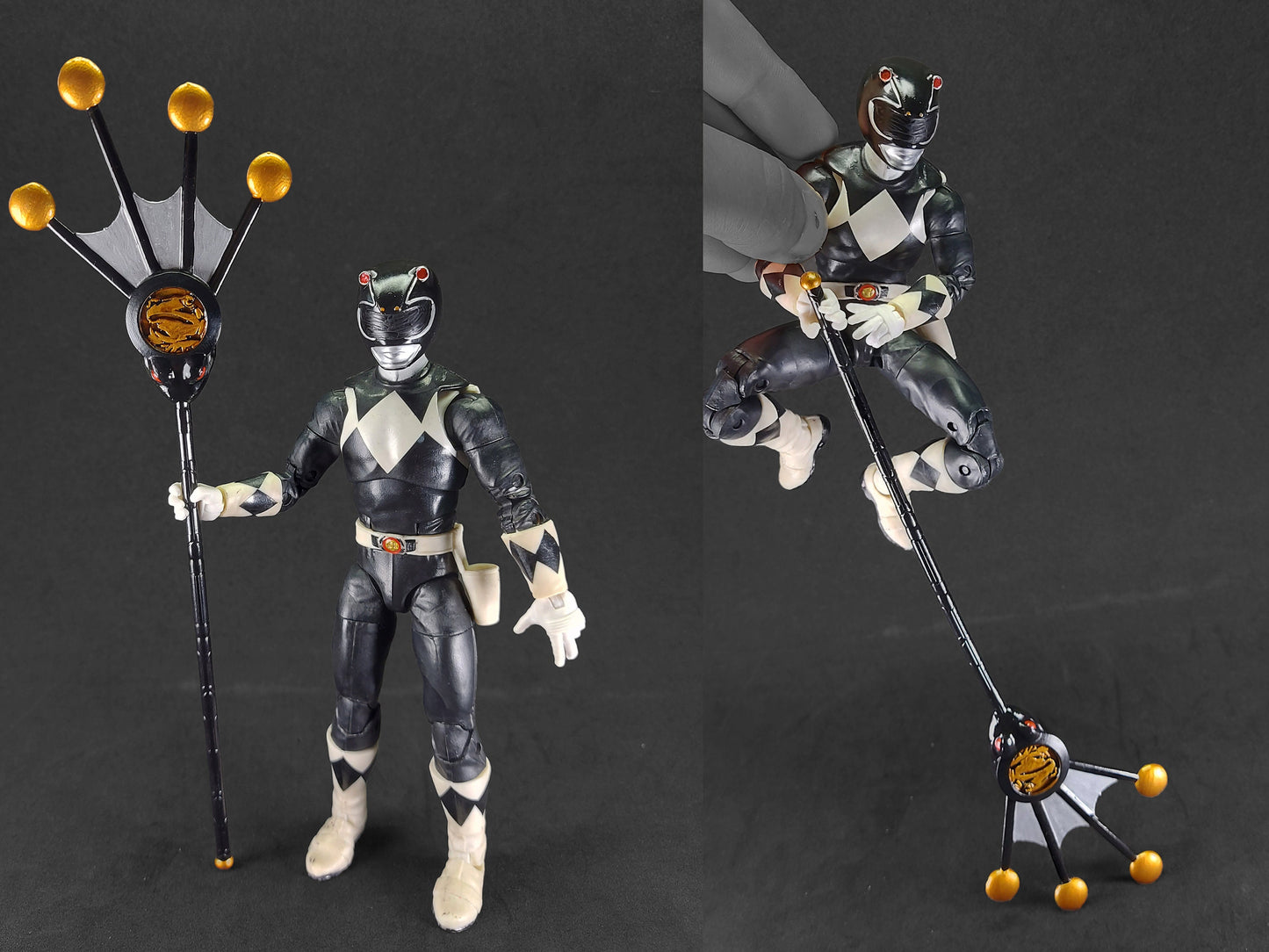 Ninjetti Frog Staff | Lightning Collection 1:12 figure Accesory | 3D Printed