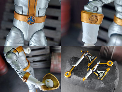 Power Rangers - Lightspeed Rescue Titanium Ranger | Conversion Kit | Lightning Collection Accessories