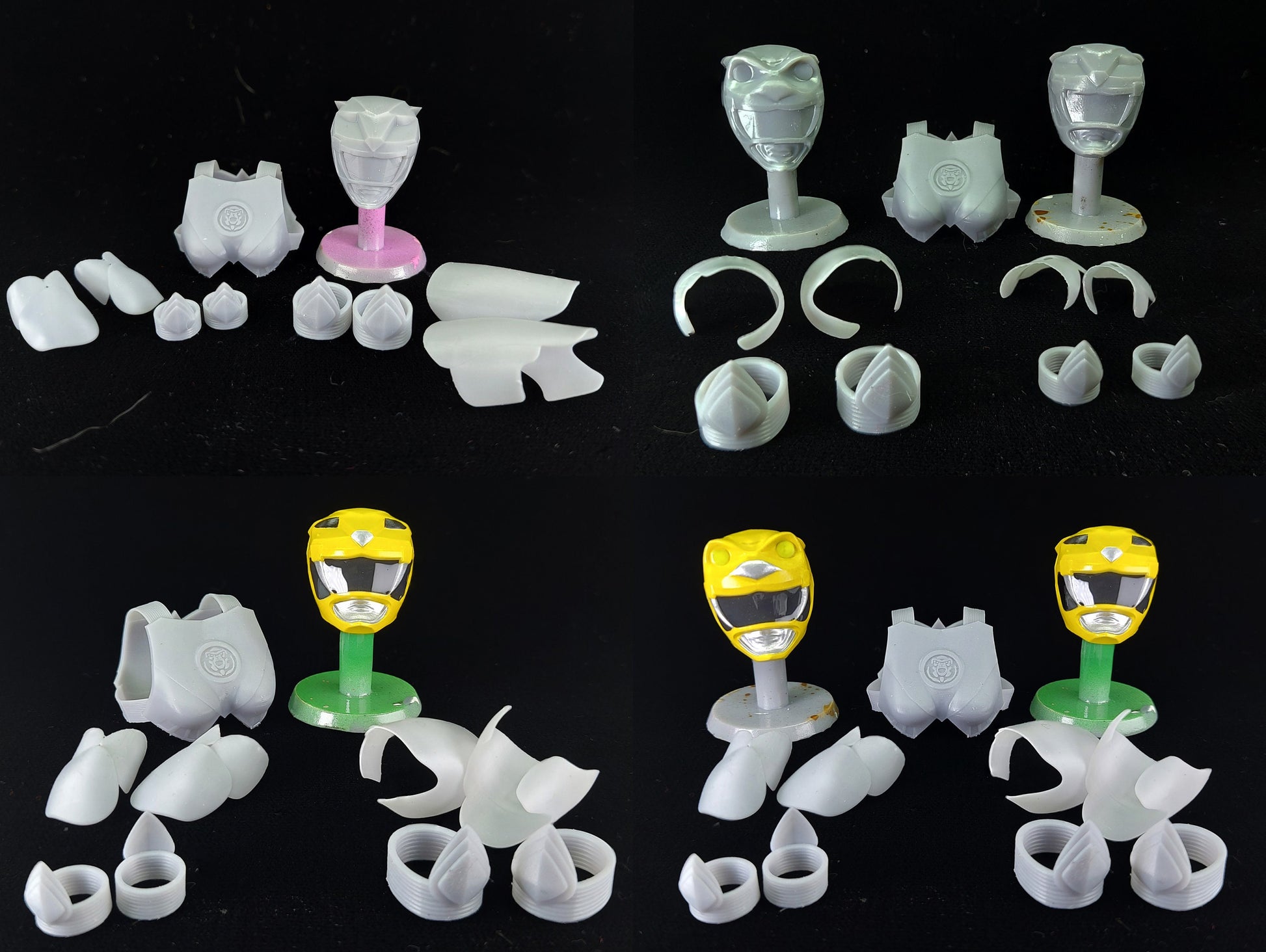 Mighty Morphin Power Rangers The Movie 1995 | Yellow Ranger | Lightning Collection Conversion Kit