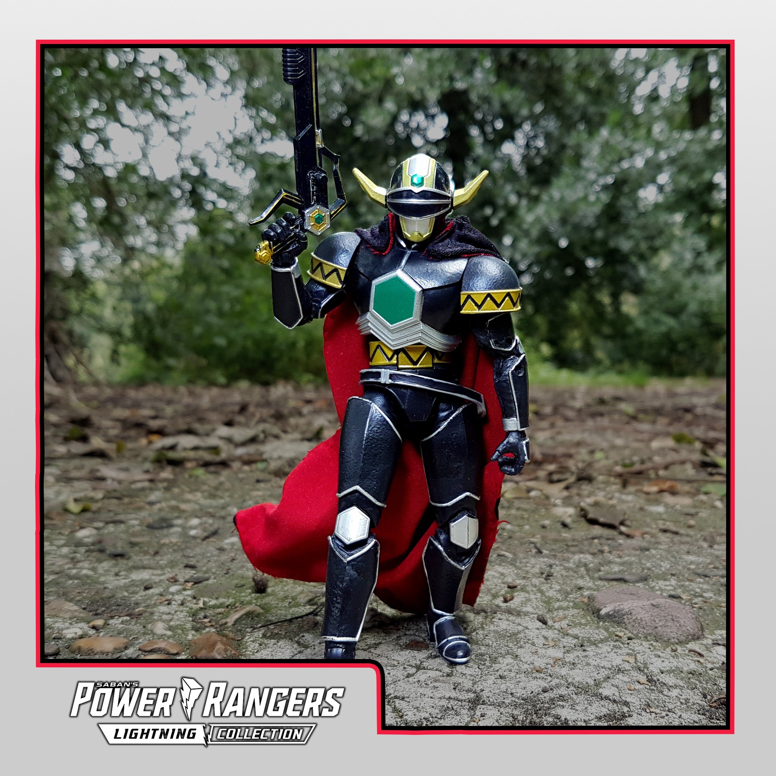 Power Rangers Lost Galaxy - Lightning Collection Magna Defender Cloth ...