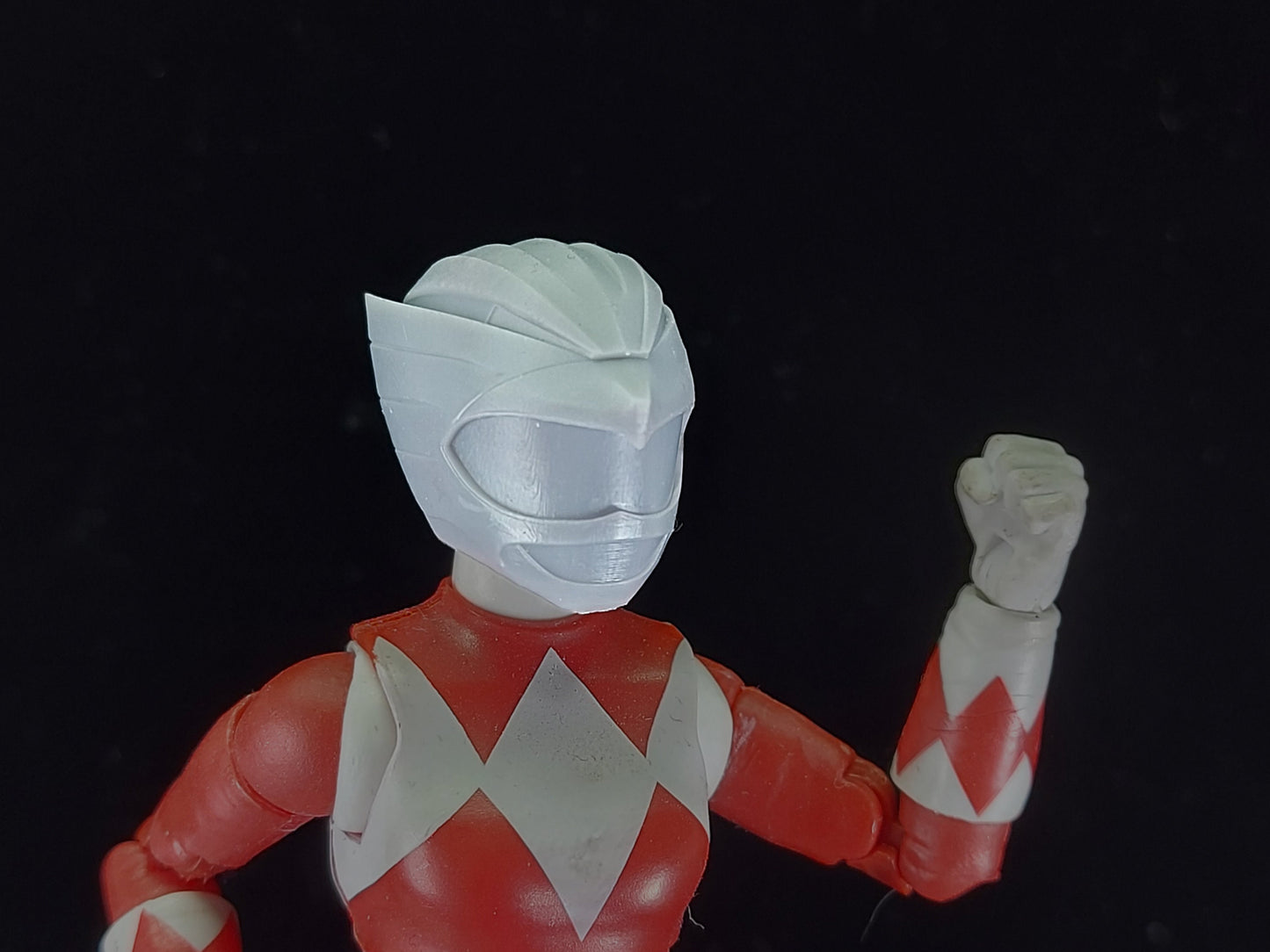 Yellow Wild Force / Gaoranger Ranger Helmet | Lightning Collection / 1:12 Accessory | 3D Printed