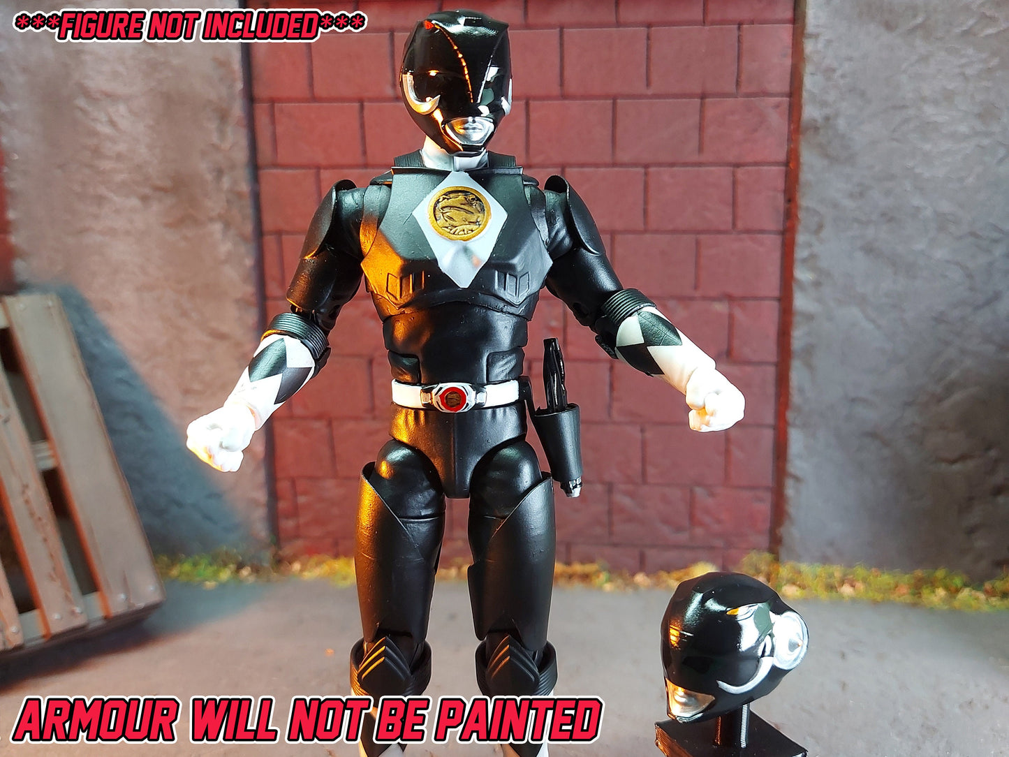 Mighty Morphin Power Rangers The Movie 1995 | Black Ranger | Lightning Collection Conversion Kit