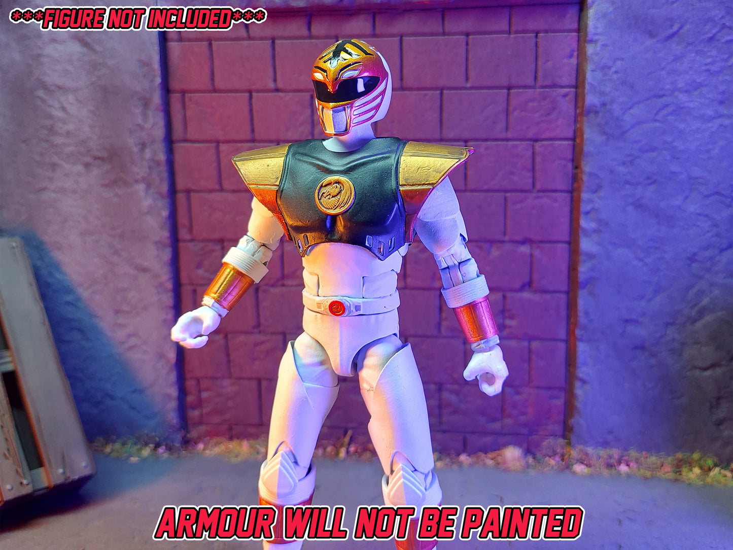 Mighty Morphin Power Rangers The Movie 1995 | White Ranger | Lightning Collection Conversion Kit