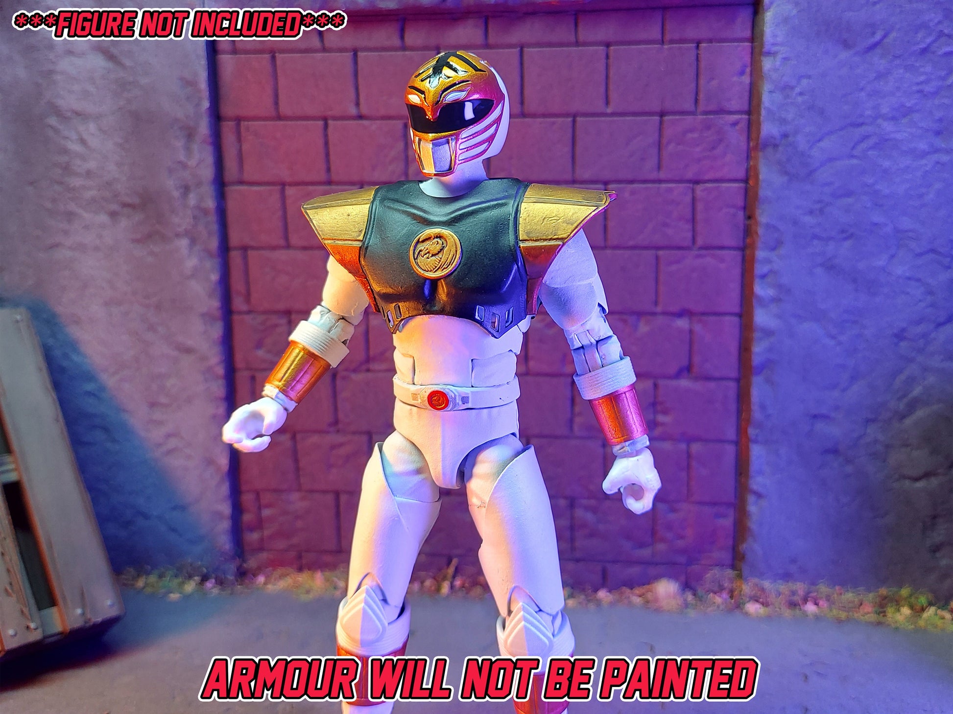 Mighty Morphin Power Rangers The Movie 1995 | White Ranger | Lightning Collection Conversion Kit