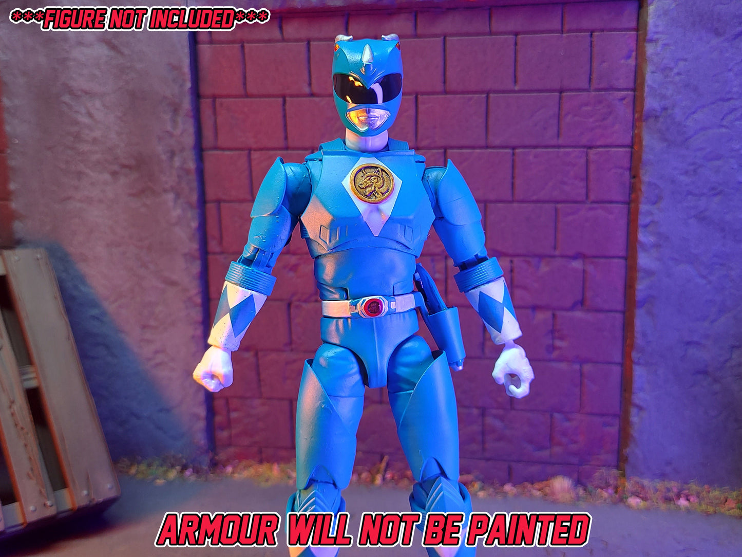 Mighty Morphin Power Rangers The Movie 1995 | Blue Ranger | Lightning Collection Conversion Kit