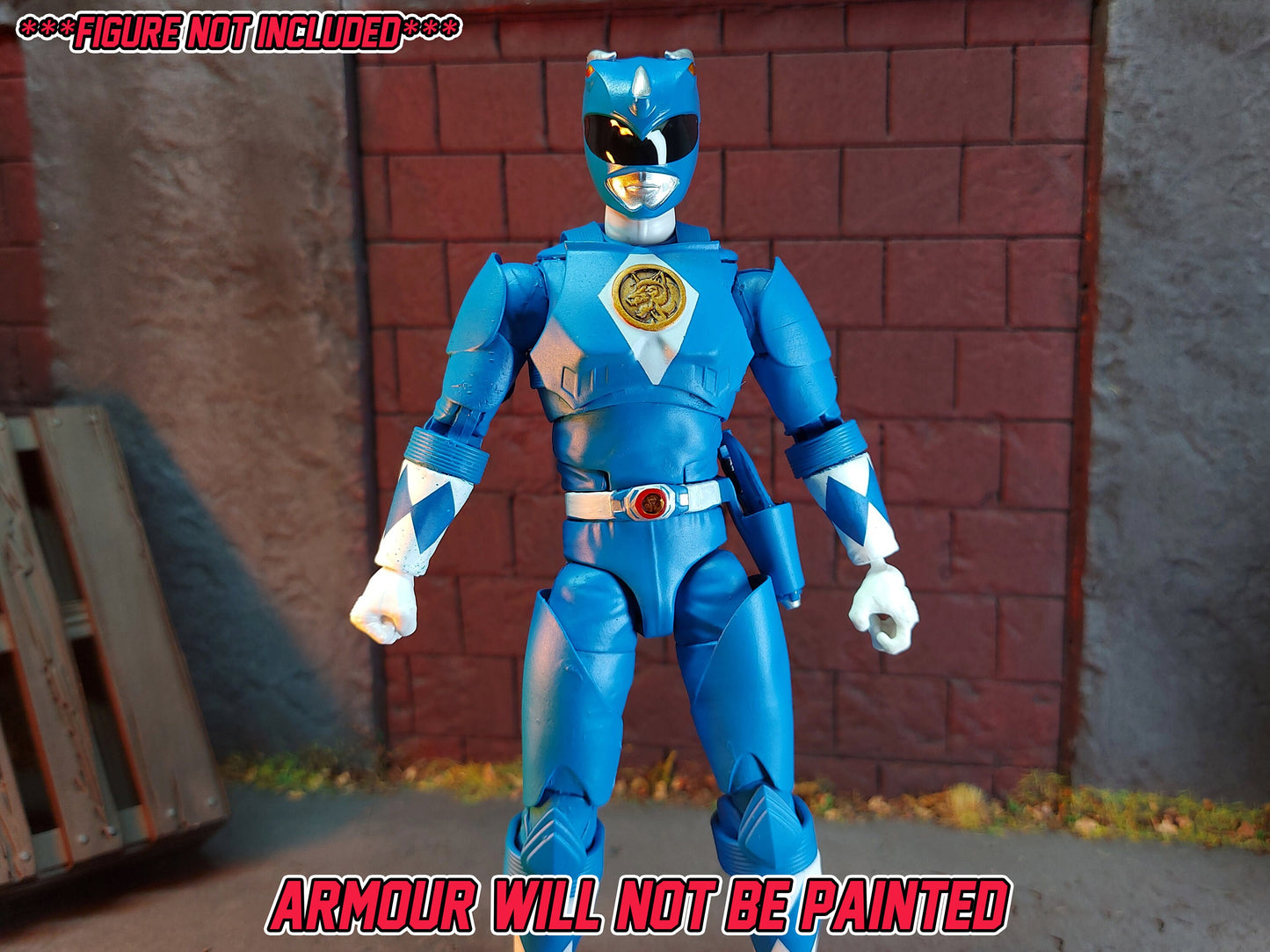 Mighty Morphin Power Rangers The Movie 1995 | Blue Ranger | Lightning Collection Conversion Kit