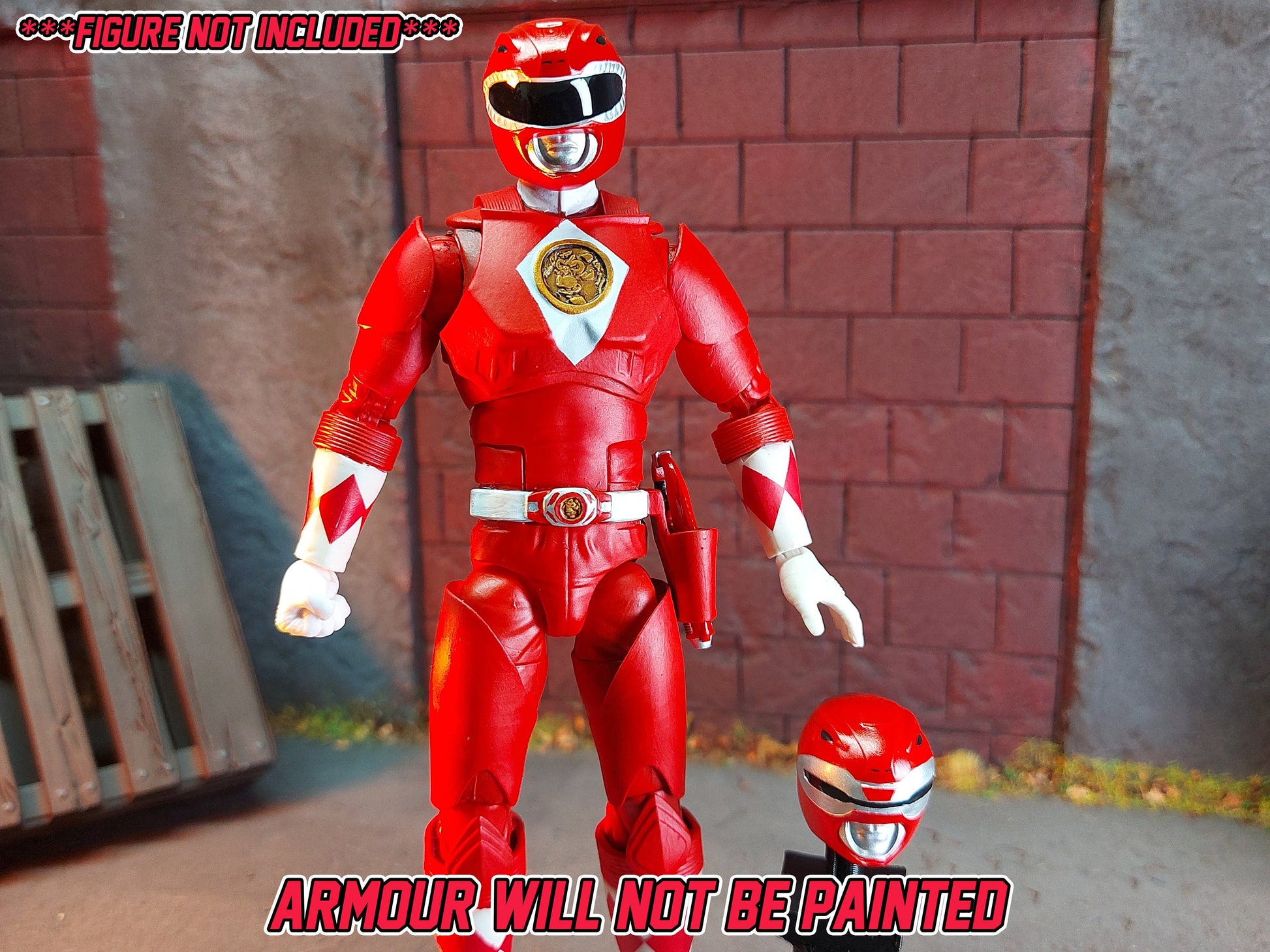 Mighty Morphin Power Rangers The Movie 1995 | Red Ranger | Lightning Collection Conversion Kit