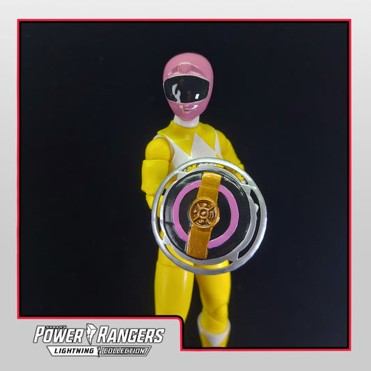 Power Rangers Zeo - Lightning Collection Pink Ranger Painted Helmet & Shield