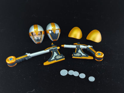 Power Rangers - Lightspeed Rescue Titanium Ranger | Conversion Kit | Lightning Collection Accessories