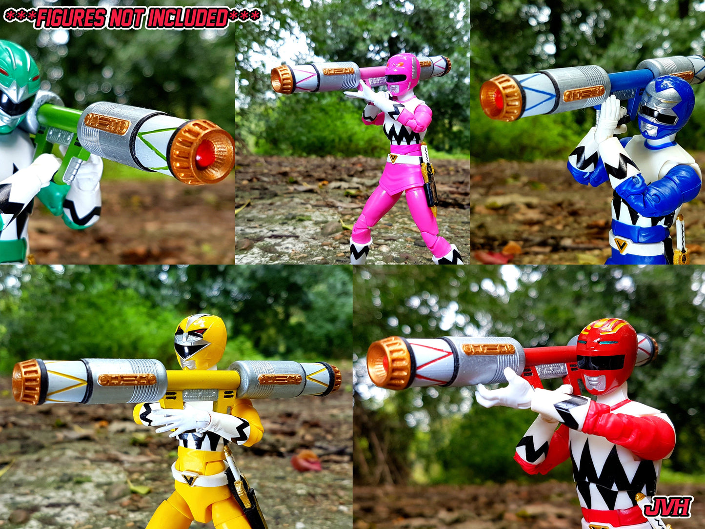 Power Rangers Lost Galaxy - Lightning Collection Quasar Launchers