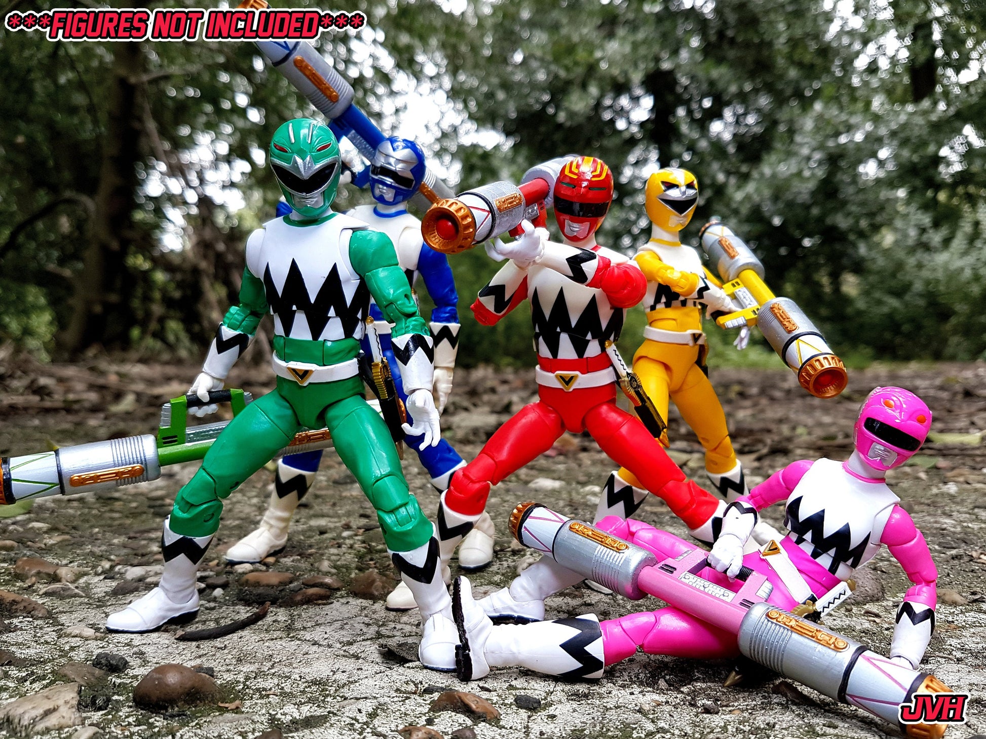 Power Rangers Lost Galaxy - Lightning Collection Quasar Launchers