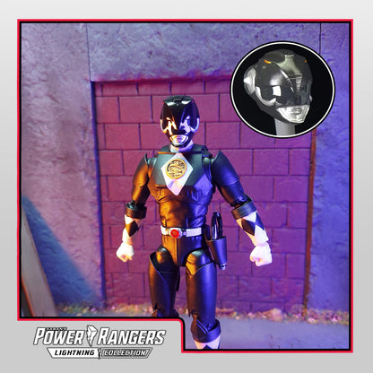 Mighty Morphin Power Rangers The Movie 1995 | Black Ranger | Lightning Collection Conversion Kit