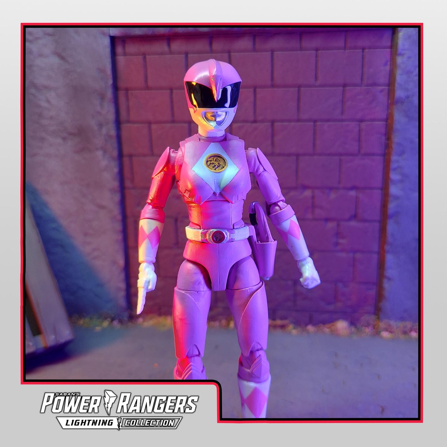 Mighty Morphin Power Rangers The Movie 1995 | Pink Ranger | Lightning Collection Conversion Kit