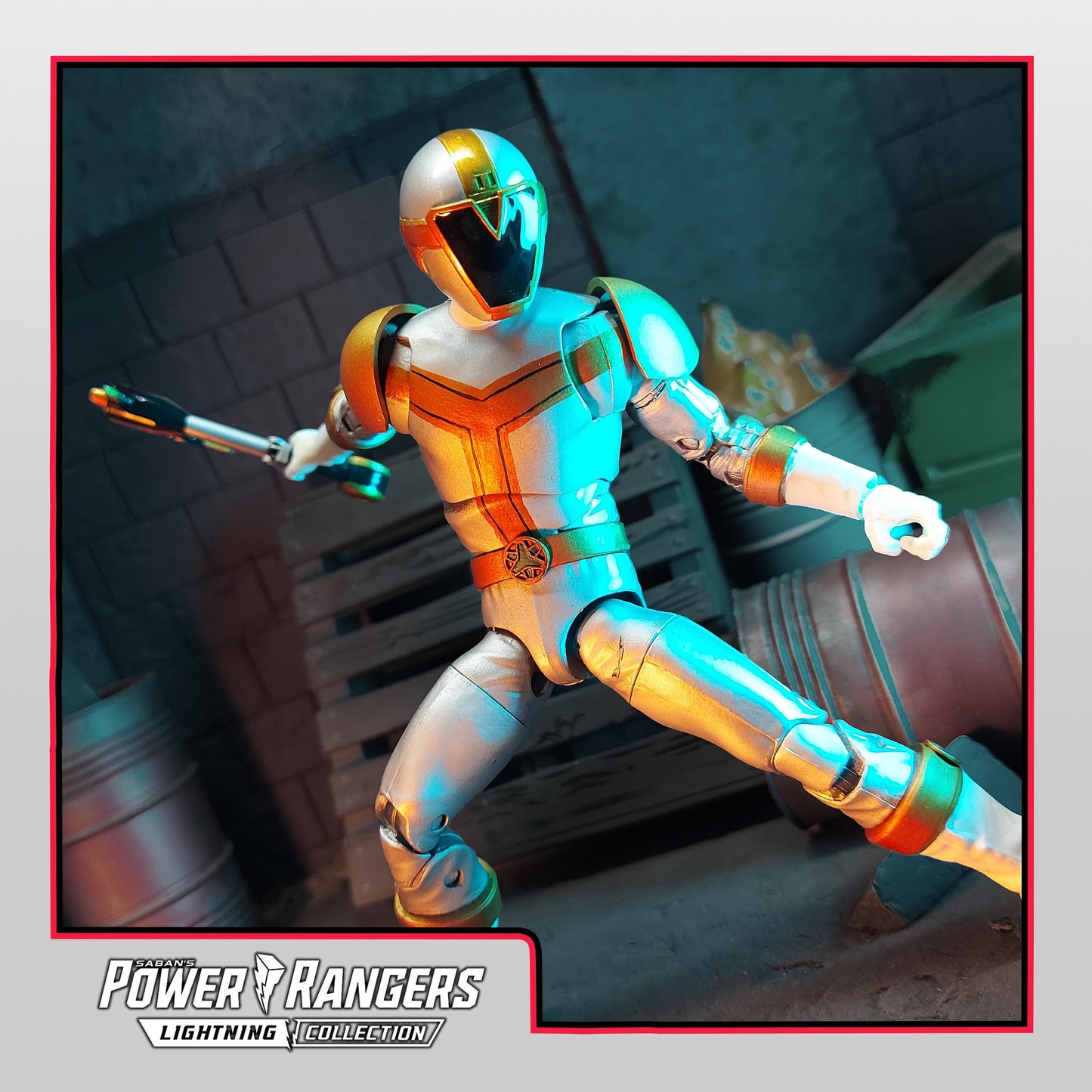 Power Rangers - Lightspeed Rescue Titanium Ranger | Conversion Kit | Lightning Collection Accessories