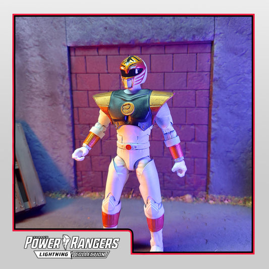 Mighty Morphin Power Rangers The Movie 1995 | White Ranger | Lightning Collection Conversion Kit