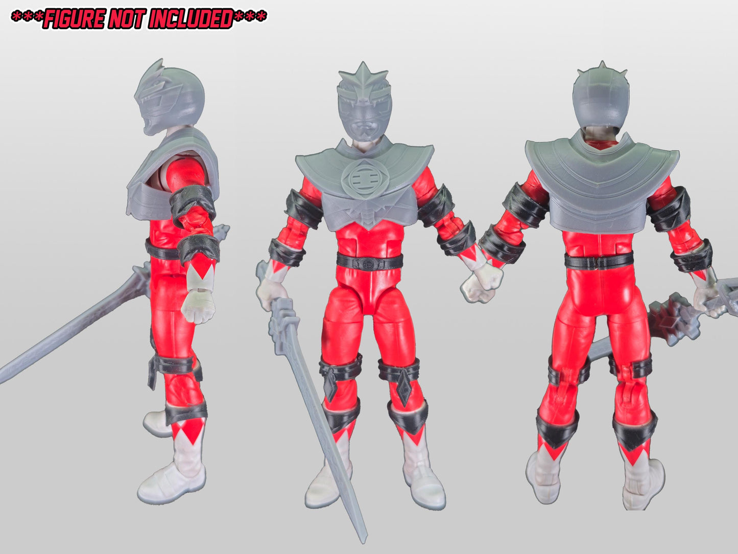 Power Rangers - King Tyranno Ranger | Conversion Kit | Lightning Collection Accessories