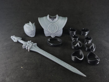 Power Rangers - King Tyranno Ranger | Conversion Kit | Lightning Collection Accessories