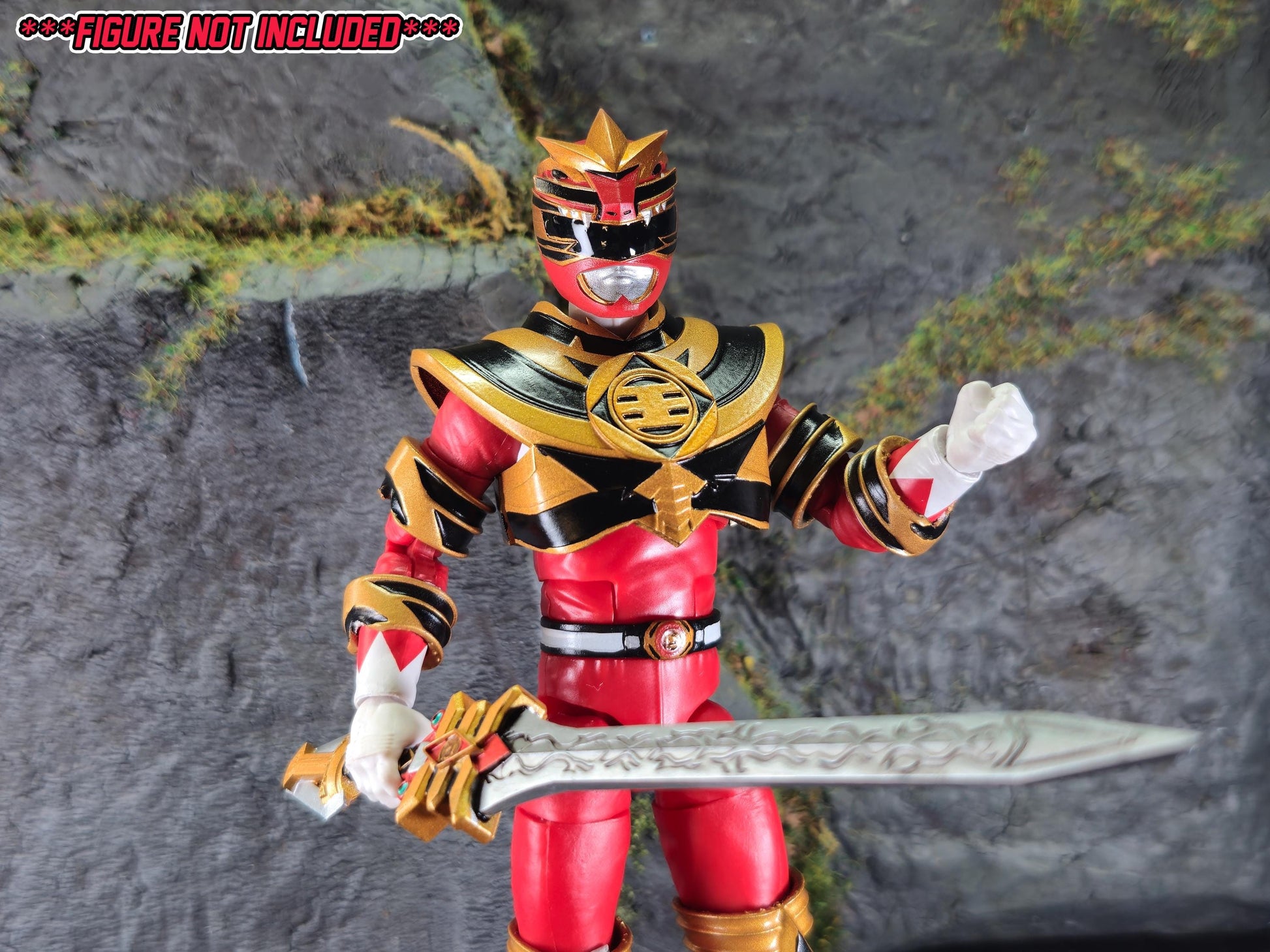 Power Rangers - King Tyranno Ranger | Conversion Kit | Lightning Collection Accessories