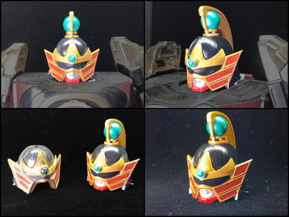 Mighty Morphin Power Rangers Deluxe Thunderzord 3D Printed Replacement Parts | Upgrades [1994]