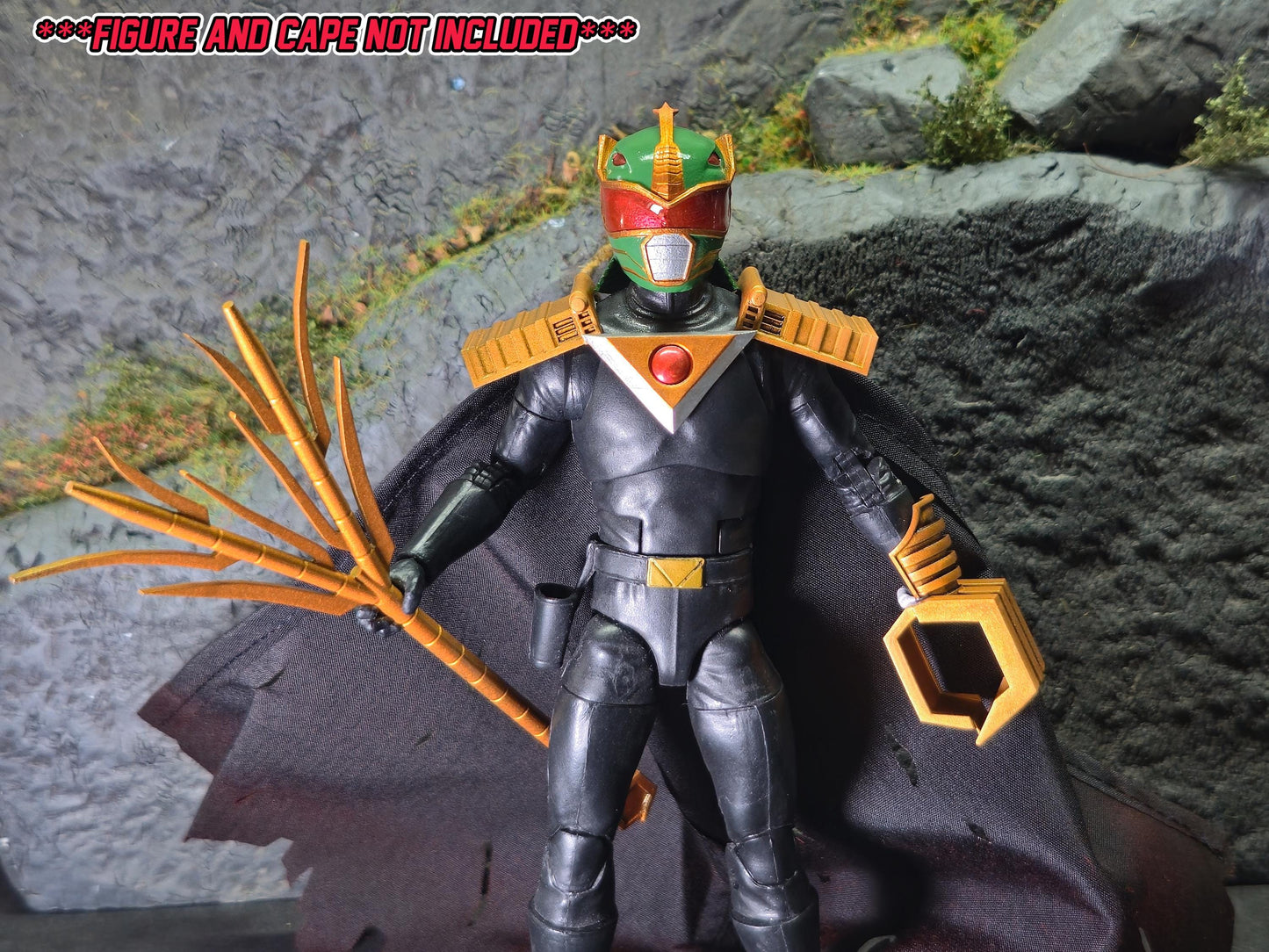 Power Rangers Serpentera Ranger Conversion Kit | 1/12 Lightning Collection Accessories | 3D Printed