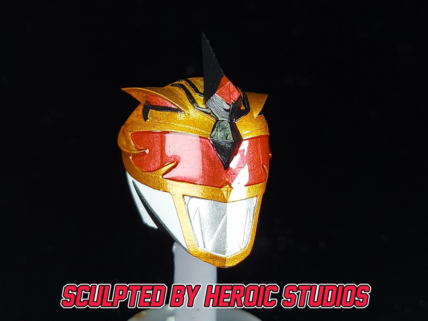 Lord Drakkon Evo 2 Helmet and Shield | Lightning Collection 1:12 Accesory | 3D Printed