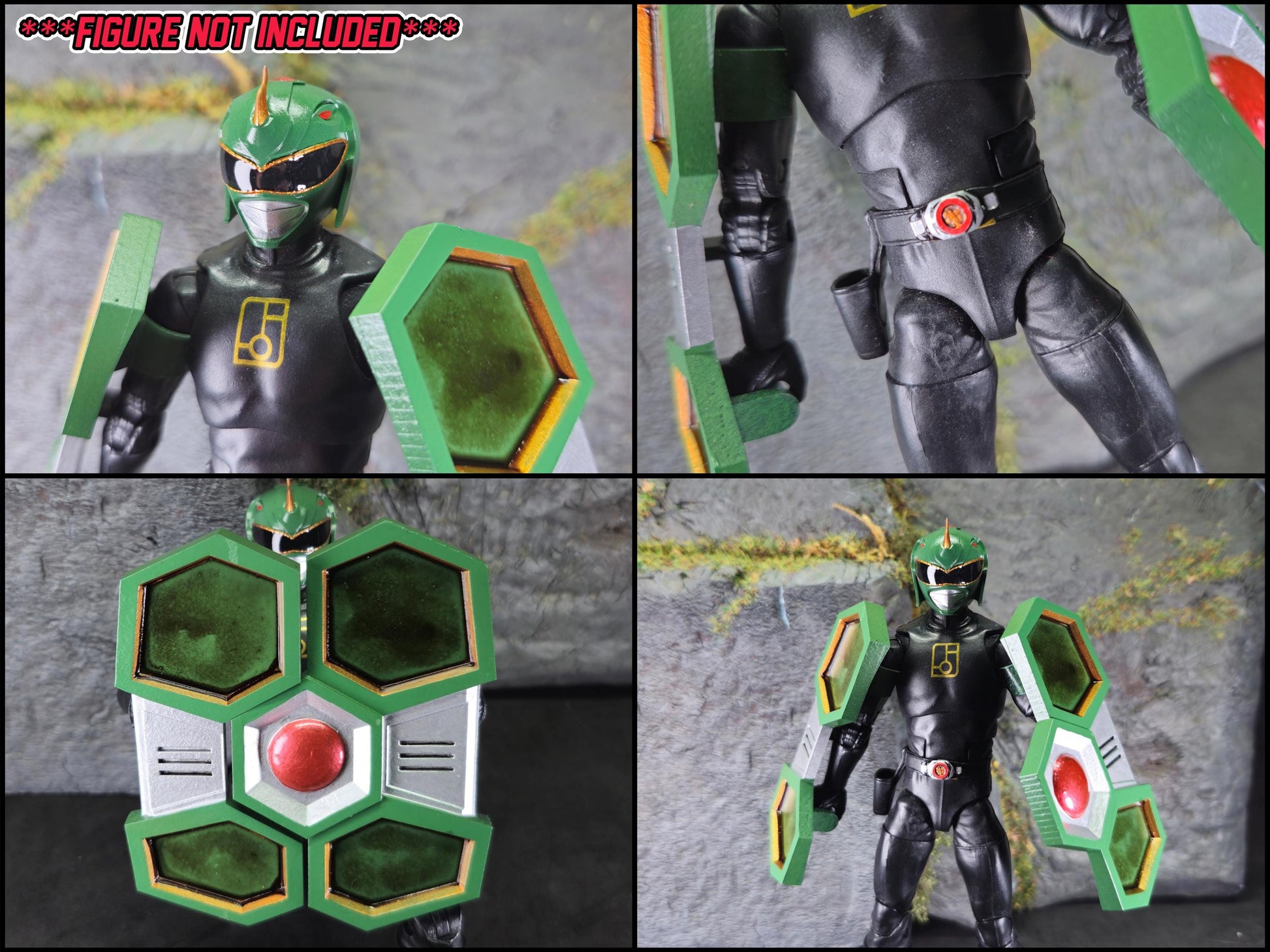 Power Rangers Tor the Shuttlezord Ranger Conversion Kit | 1/12 Lightning Collection Accessories | 3D Printed