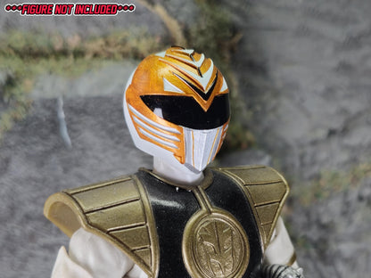 Ninjetti Falcon Helmet | Lightning Collection Custom | Power Rangers | 3D Printed | Created by Heroic Studios