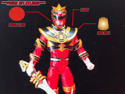 Power Rangers - King Tyranno Ranger | Conversion Kit | Lightning Collection Accessories
