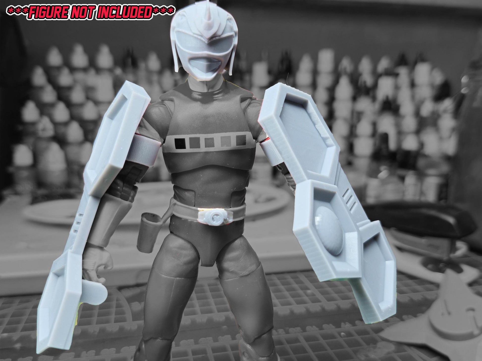 Power Rangers Tor the Shuttlezord Ranger Conversion Kit | 1/12 Lightning Collection Accessories | 3D Printed