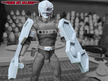 Power Rangers Tor the Shuttlezord Ranger Conversion Kit | 1/12 Lightning Collection Accessories | 3D Printed