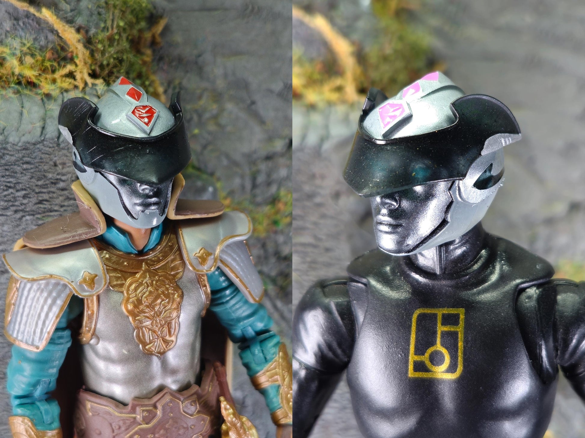 Power Rangers Morphin Masters Helmet / Headsculpt | 1/12 Scale | 3D Printed