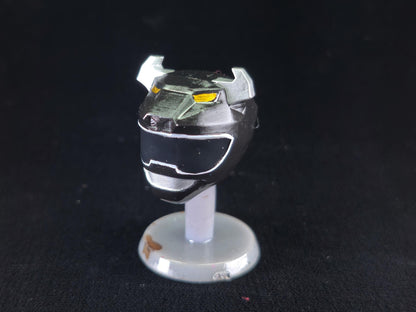 Black Wild Force / Gaoranger Ranger Helmet | Lightning Collection / 1:12 Accessory | 3D Printed