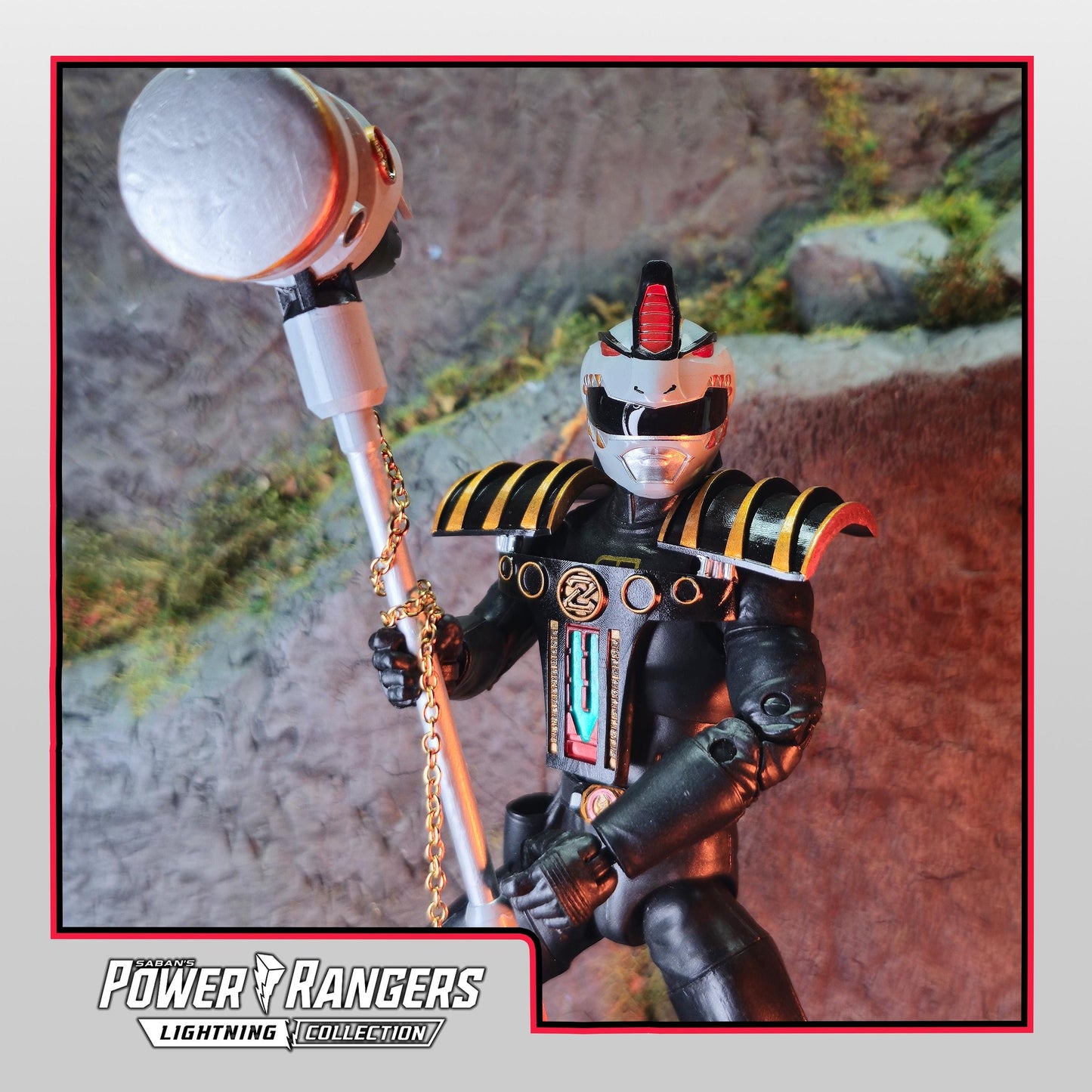 Power Rangers Titanus Ranger Conversion Kit | 1/12 Lightning Collection Accessories | 3D Printed