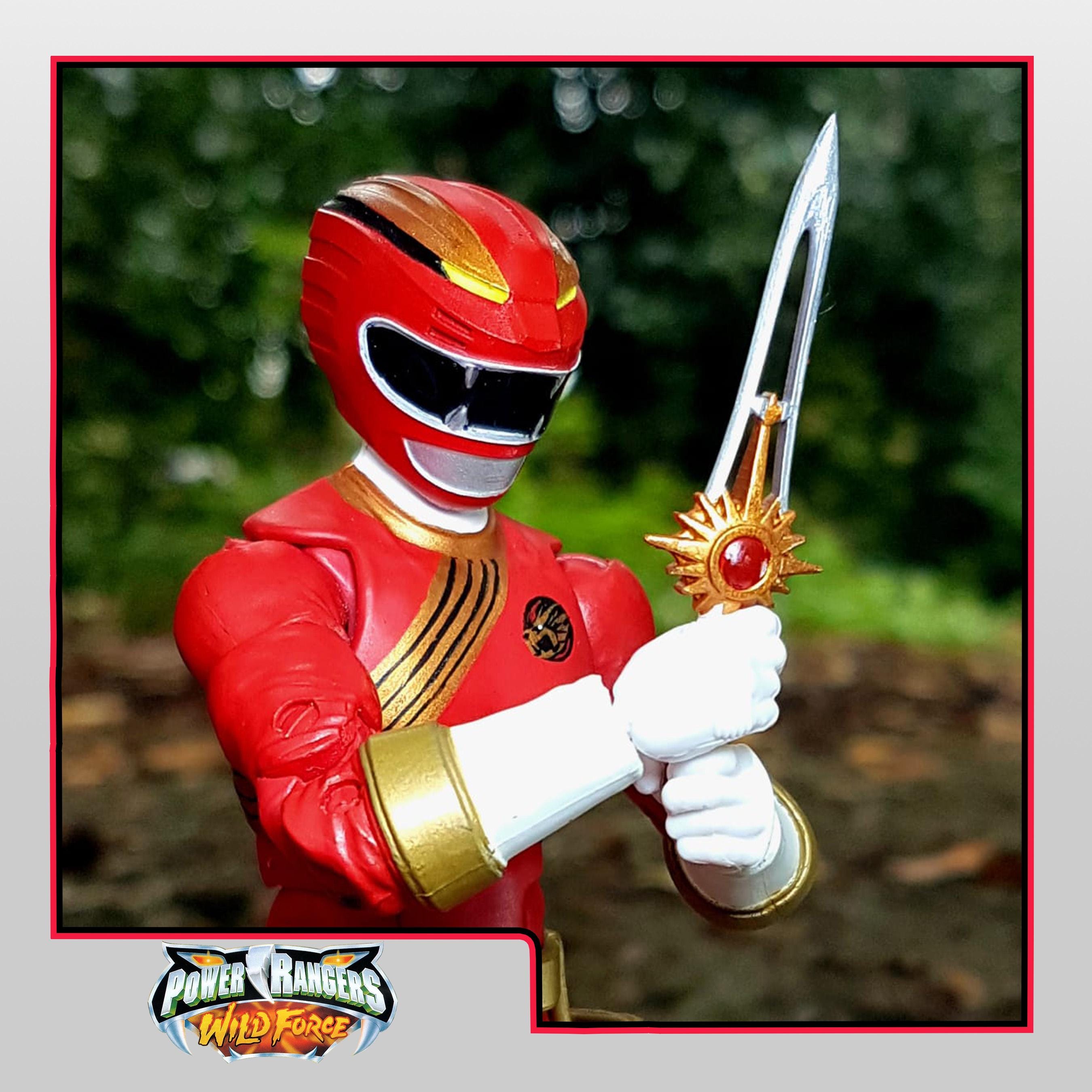 Power Rangers Wild Force | Gaoranger - Crystal Saber | Beast King Swor ...