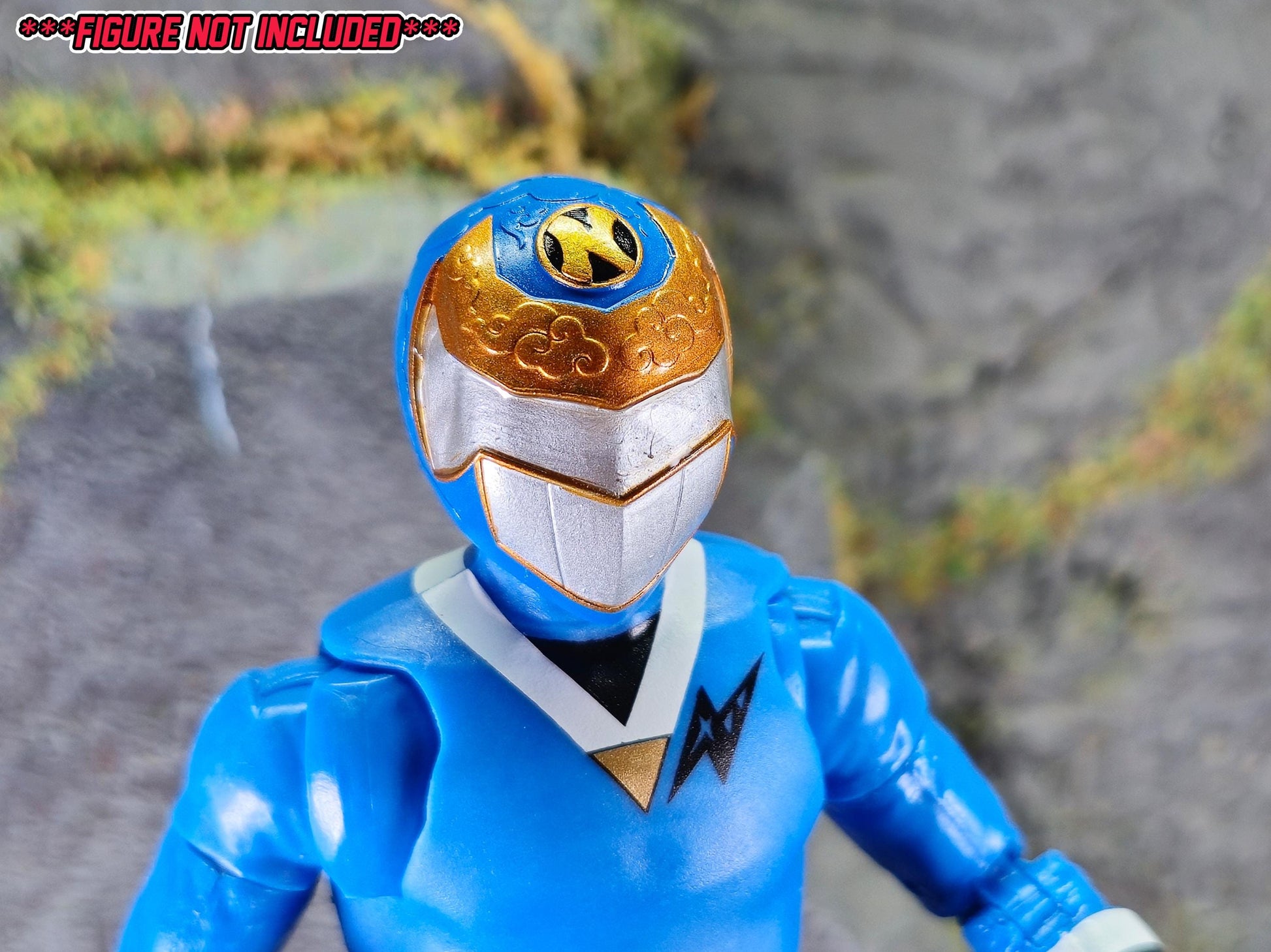 Ninjetti Cloud Ninjor Helmet | Lightning Collection Custom | Power Rangers | 3D Printed | Created by Heroic Studios