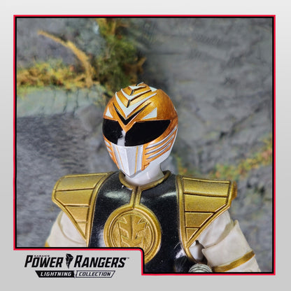 Ninjetti Falcon Helmet | Lightning Collection Custom | Power Rangers | 3D Printed | Created by Heroic Studios