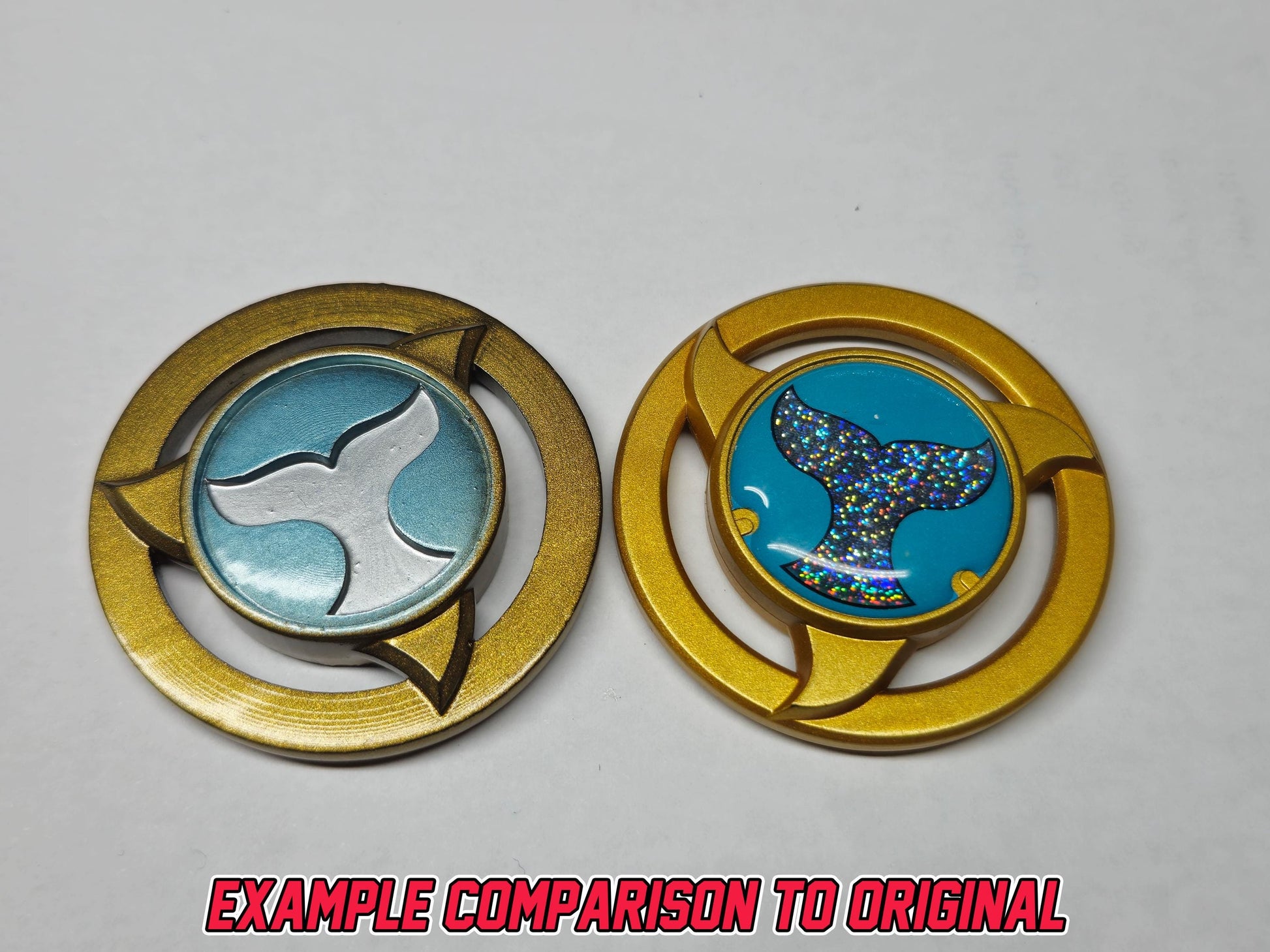 Power Rangers Ninja Storm / Hurricaneger - Power Discs / Shinobi Medals | Replacement Part | 3D Printed & Painted
