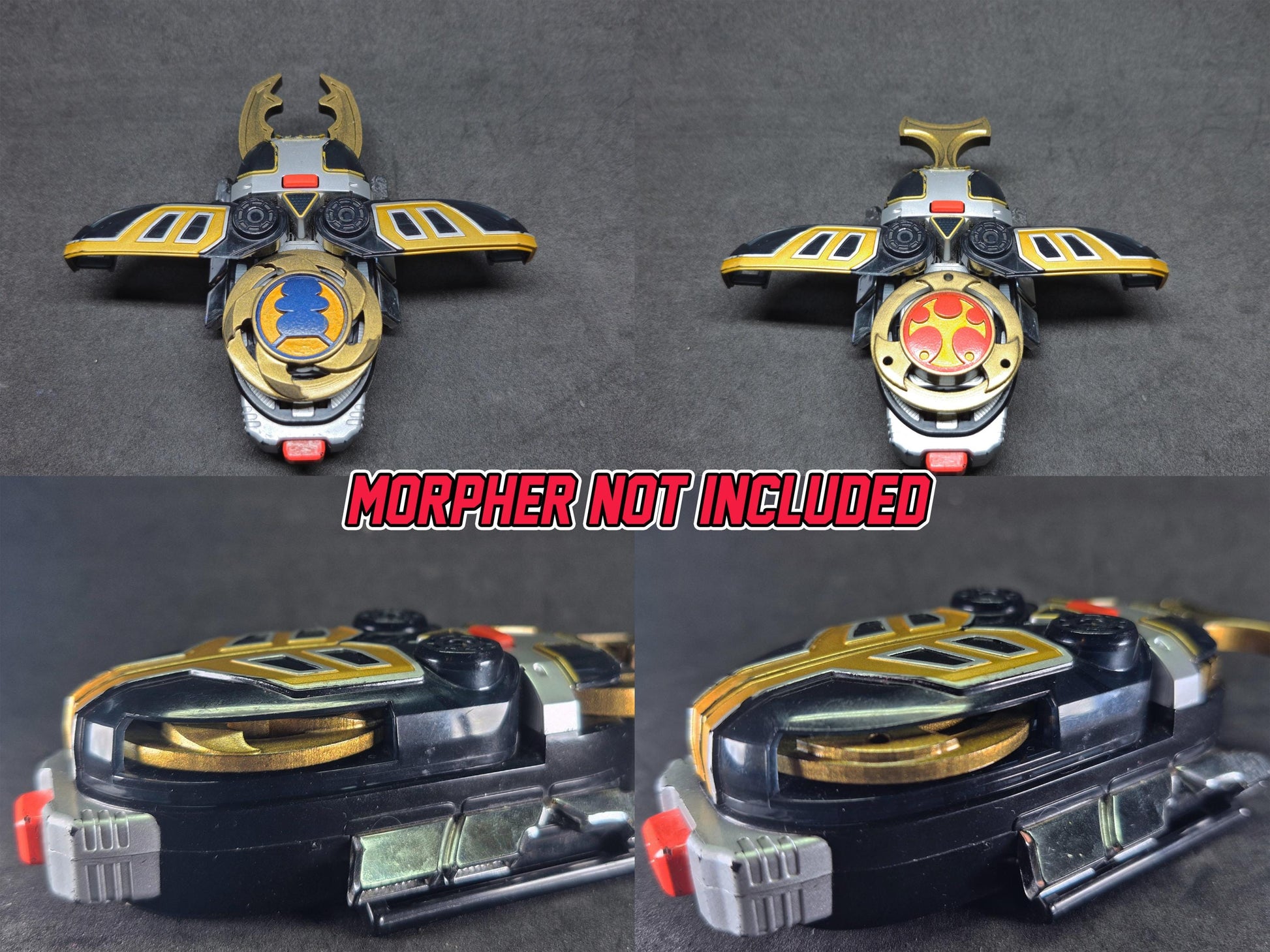 Power Rangers Ninja Storm / Hurricaneger - Power Discs / Shinobi Medals | Replacement Part | 3D Printed & Painted