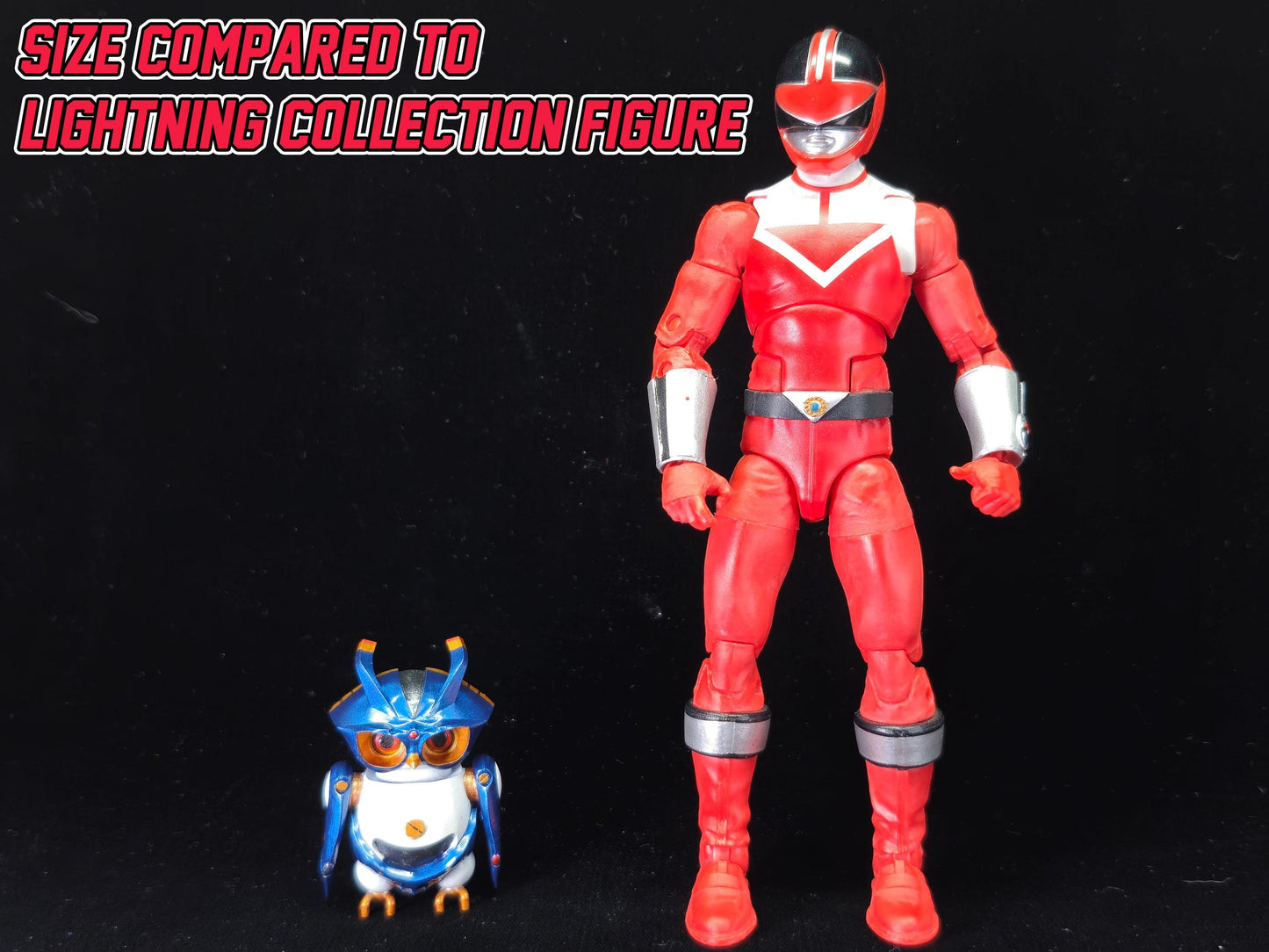 Power Rangers Time Force - Circuit / Timeranger - Navigator Robo Tac | 1/12 Accesory | 3D Printed