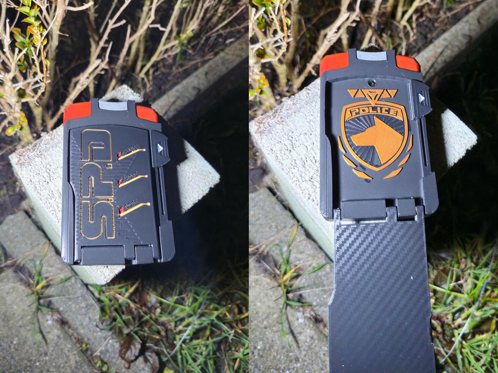 3D Printed Power Rangers S.P.D Patrol Morpher / Dekaranger Master Lice ...