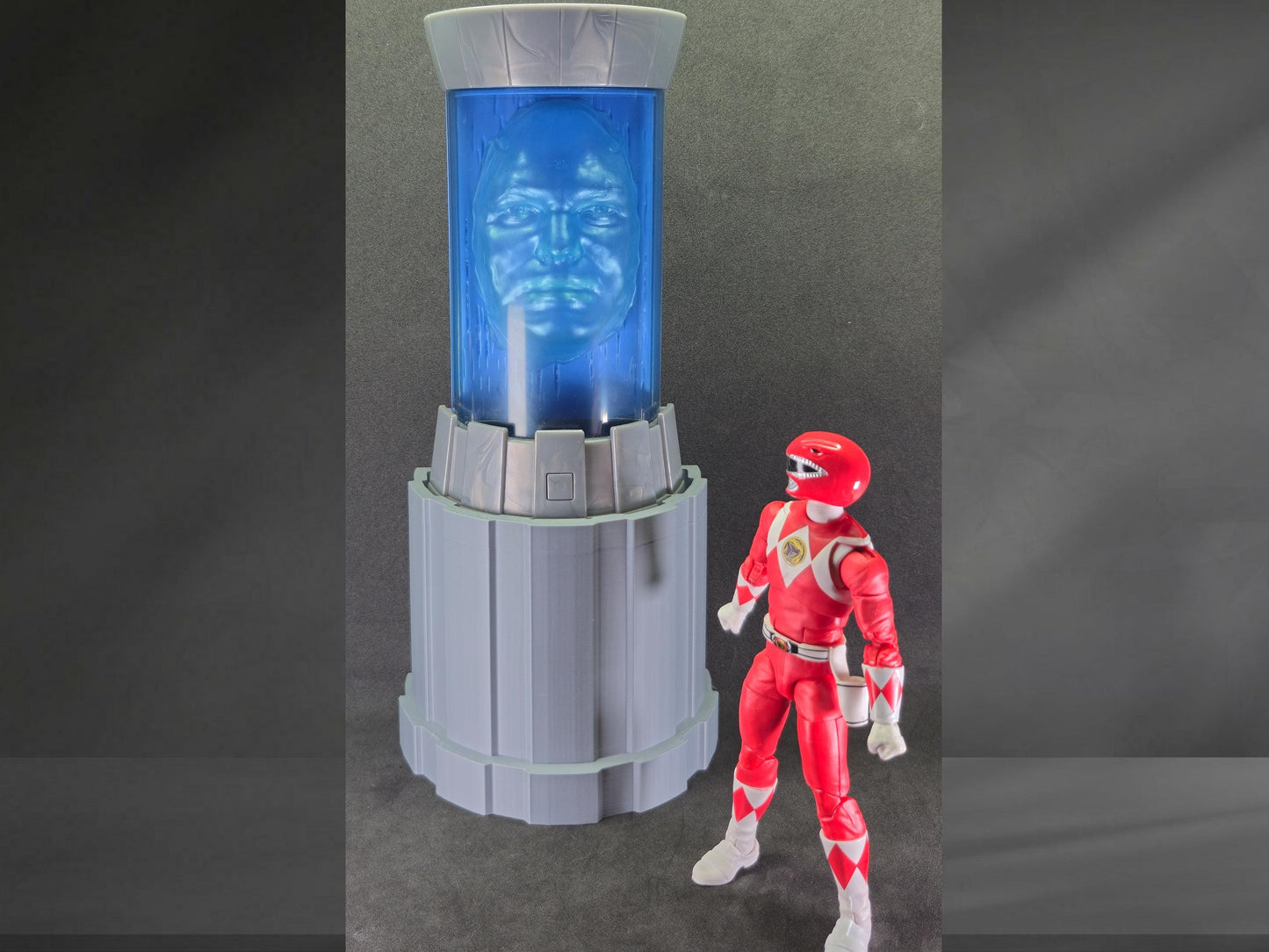 Mighty Morphin Power Rangers Lightning Collection Zordon Riser - 3D Printed