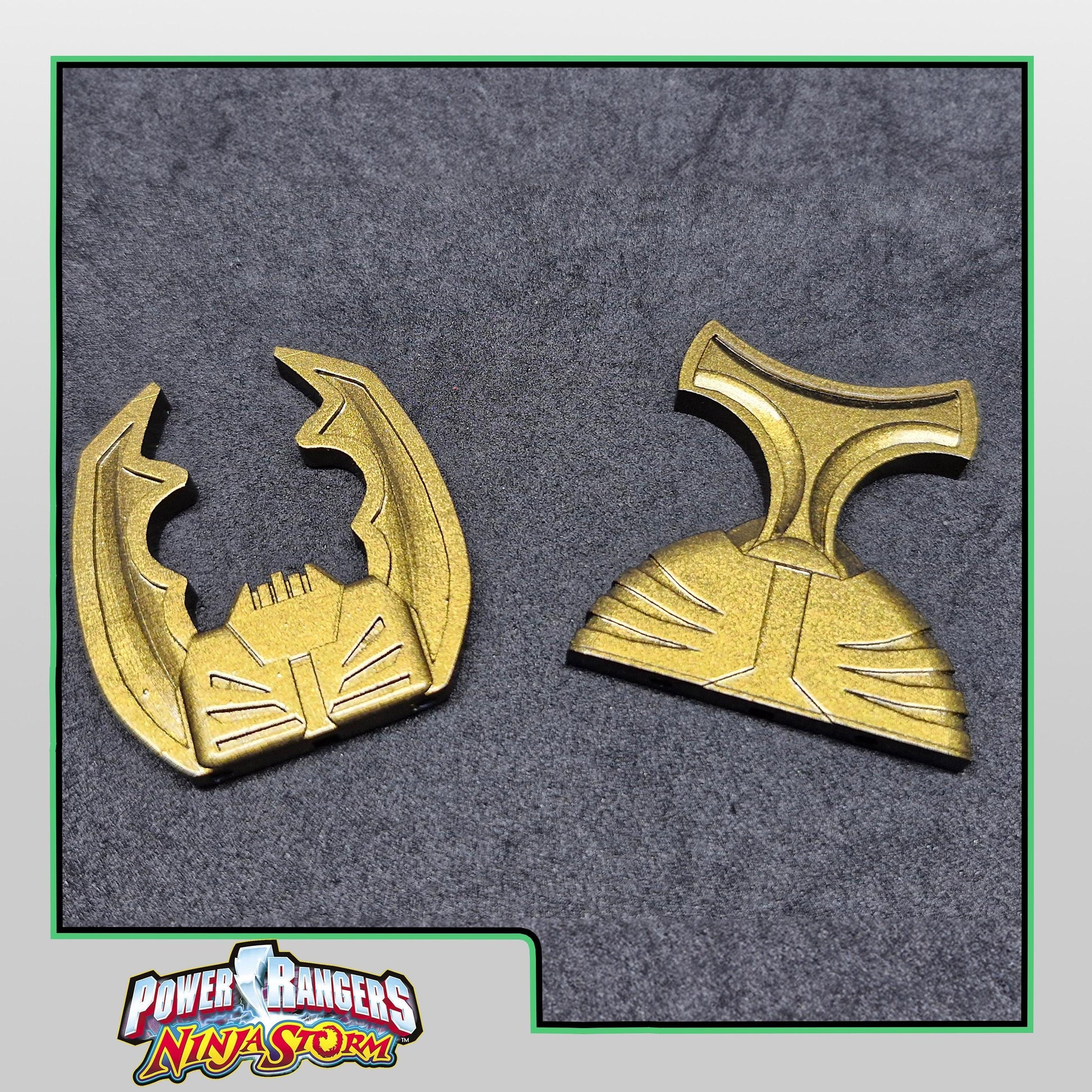 Power Rangers Ninja Storm / Hurricaneger - Thunder Morpher / Gourai Changer Antennae | Replacement Part | 3D Printed & Painted