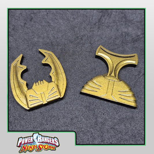 Power Rangers Ninja Storm / Hurricaneger - Thunder Morpher / Gourai Changer Antennae | Replacement Part | 3D Printed & Painted